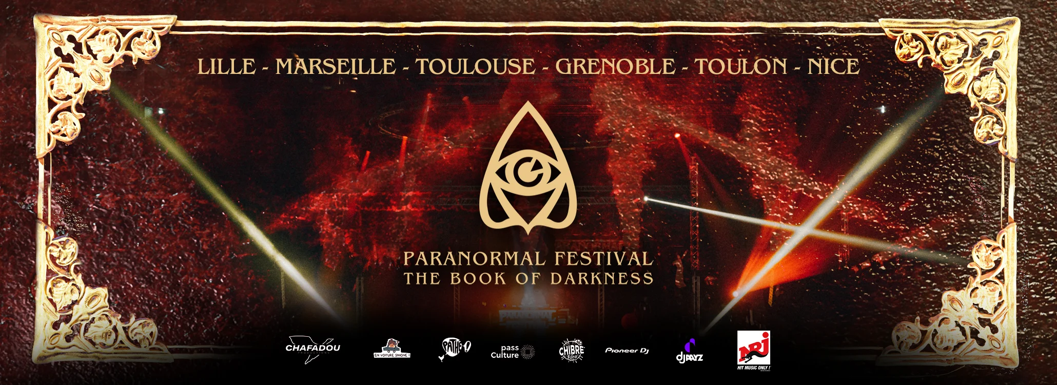 Paranormal Festival - The Book Of Darkness @Palais Nikaïa De Nice