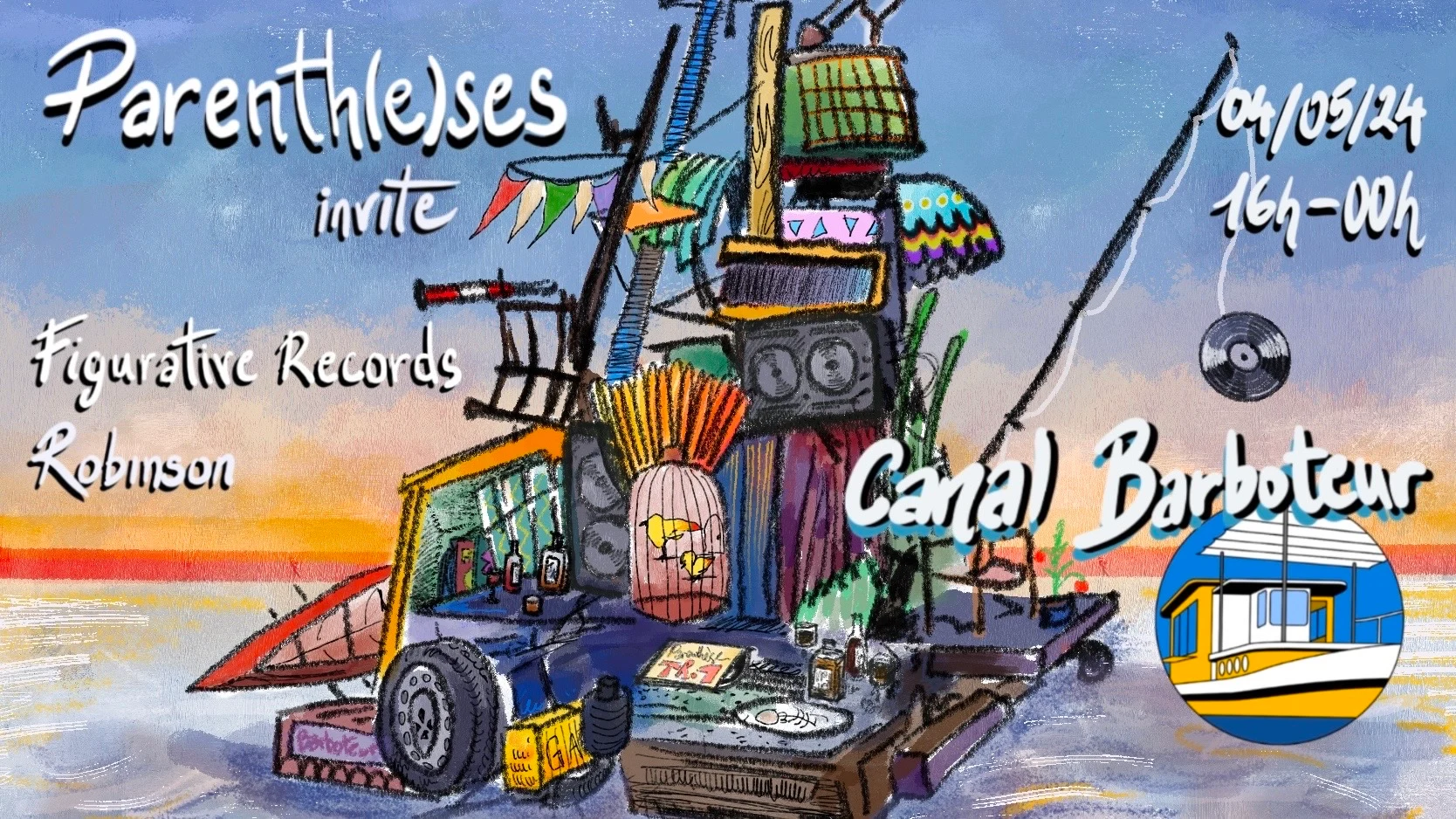 Parenth(E)Ses Invite Robinson & Figurative Records