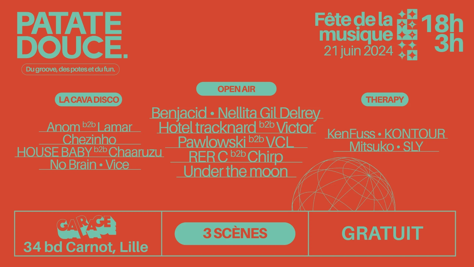 Patate Douce Présente Sa Fête De La Musique 2024
