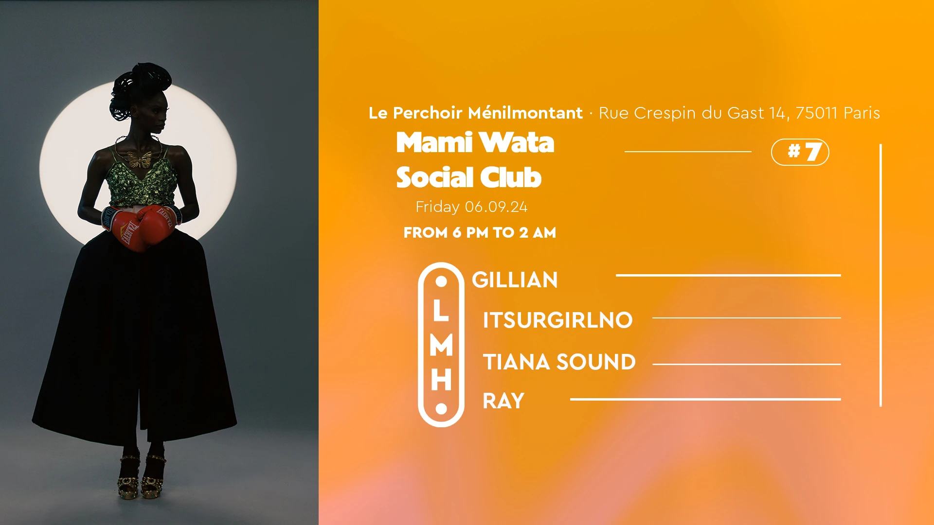 Mami Wata Social Club #7 / Le Perchoir Ménilmontant