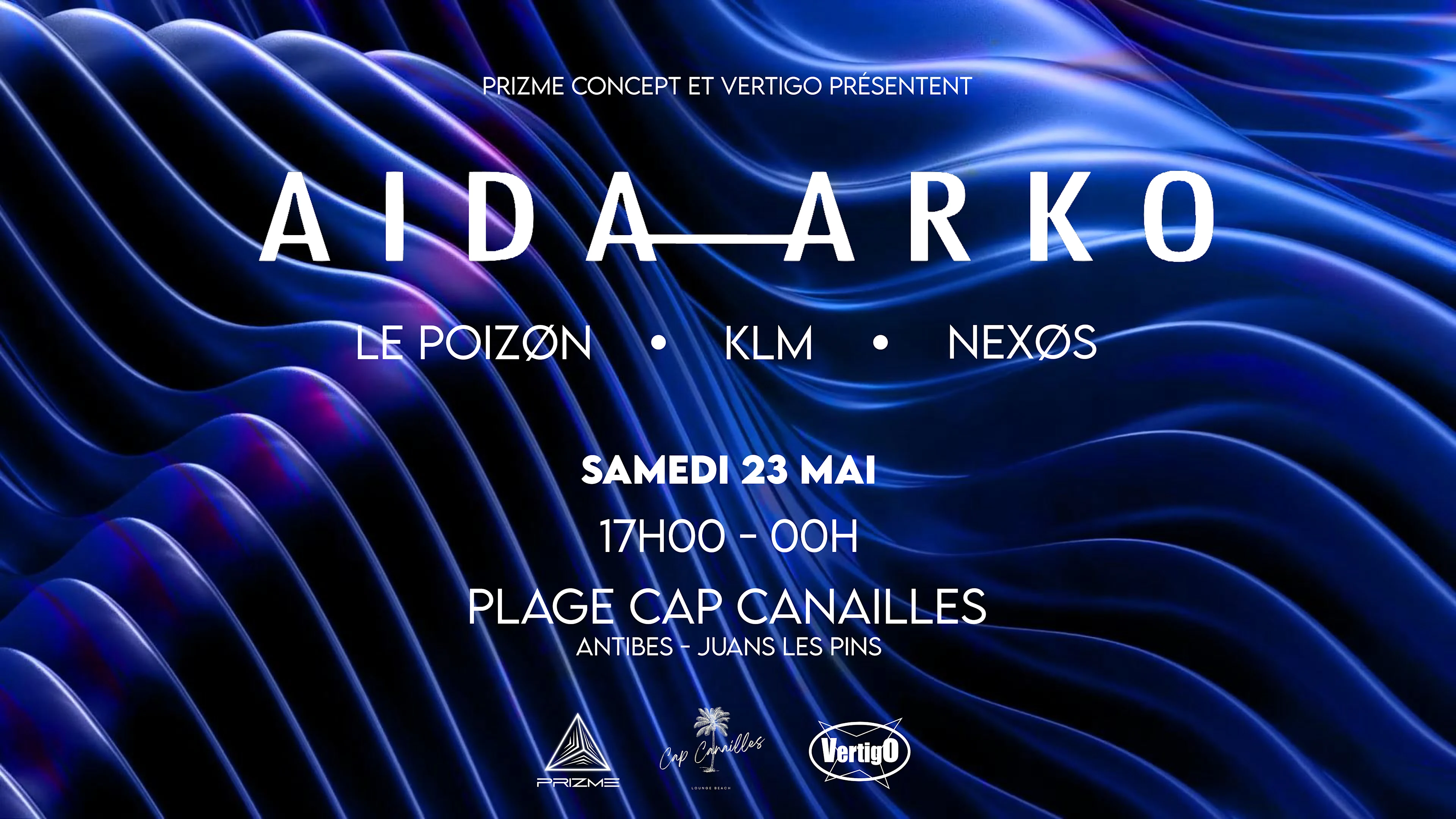 Prizme × Vertigo Invitent : Aida Arko @ Plage Cap Canailles