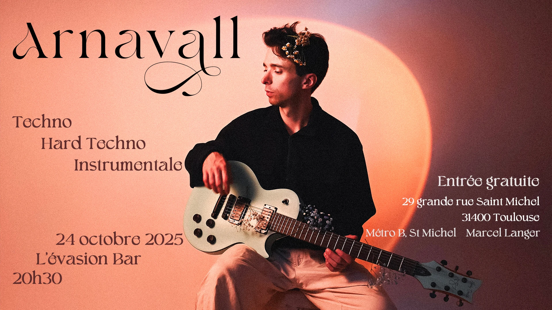 Arnavall (Live) Techno, Hard Techno Instrumentale (Gratuit)