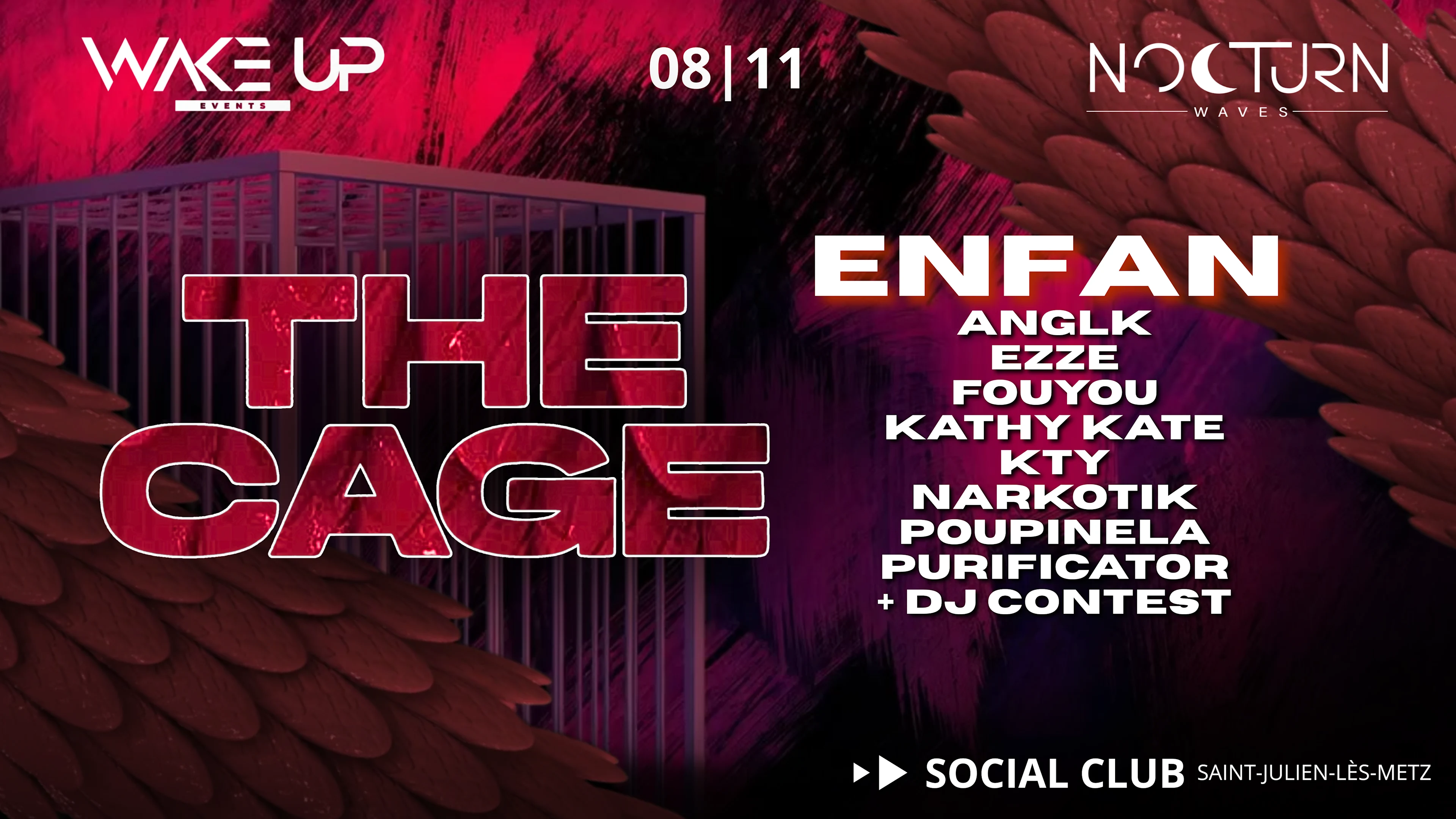 Wake Up Events X Nocturn Waves W/ Enfan | Special F2f