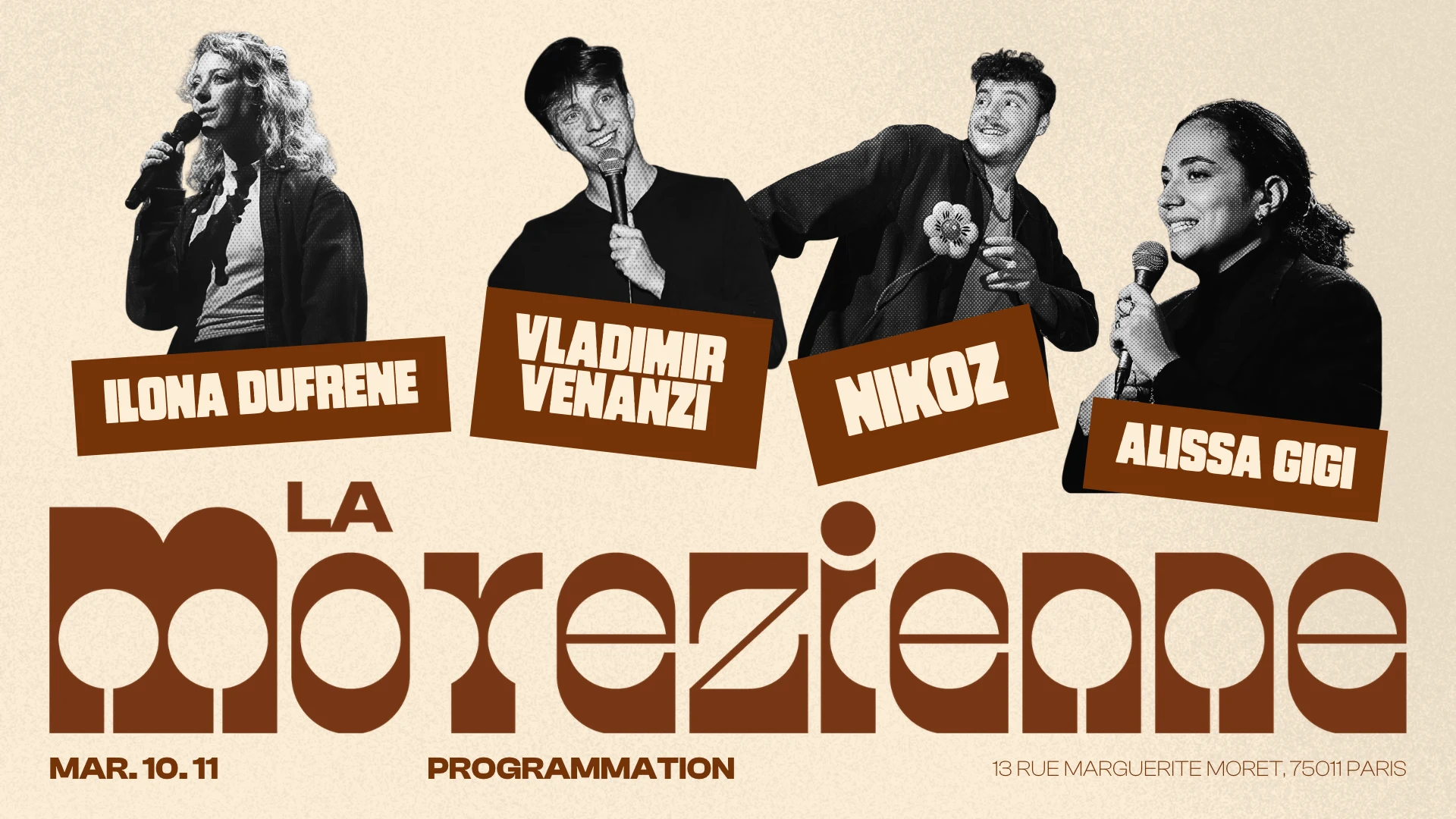 Vladimir Venanzi, Ilona Dufrene, Alissa Gigi & Nikoz