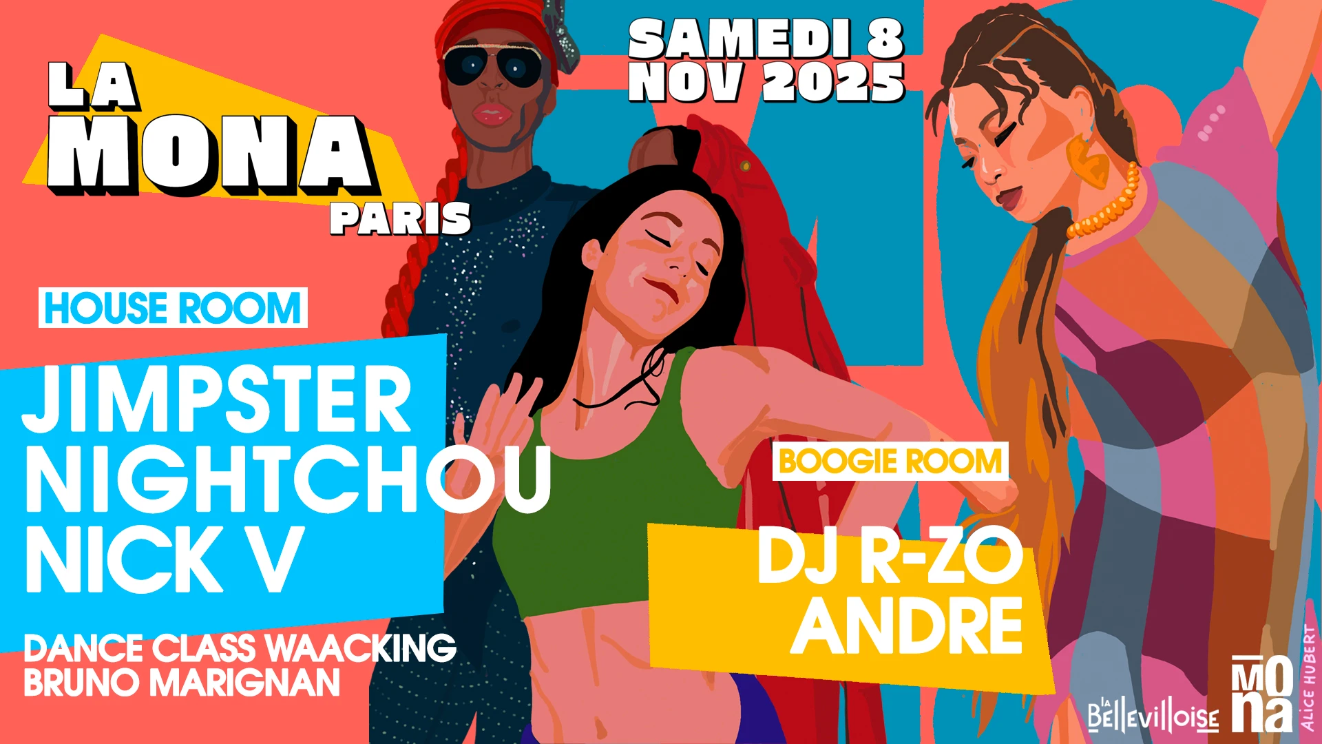 La Mona · Jimpster, Nick V, Nightchou ...  · Waacking Class