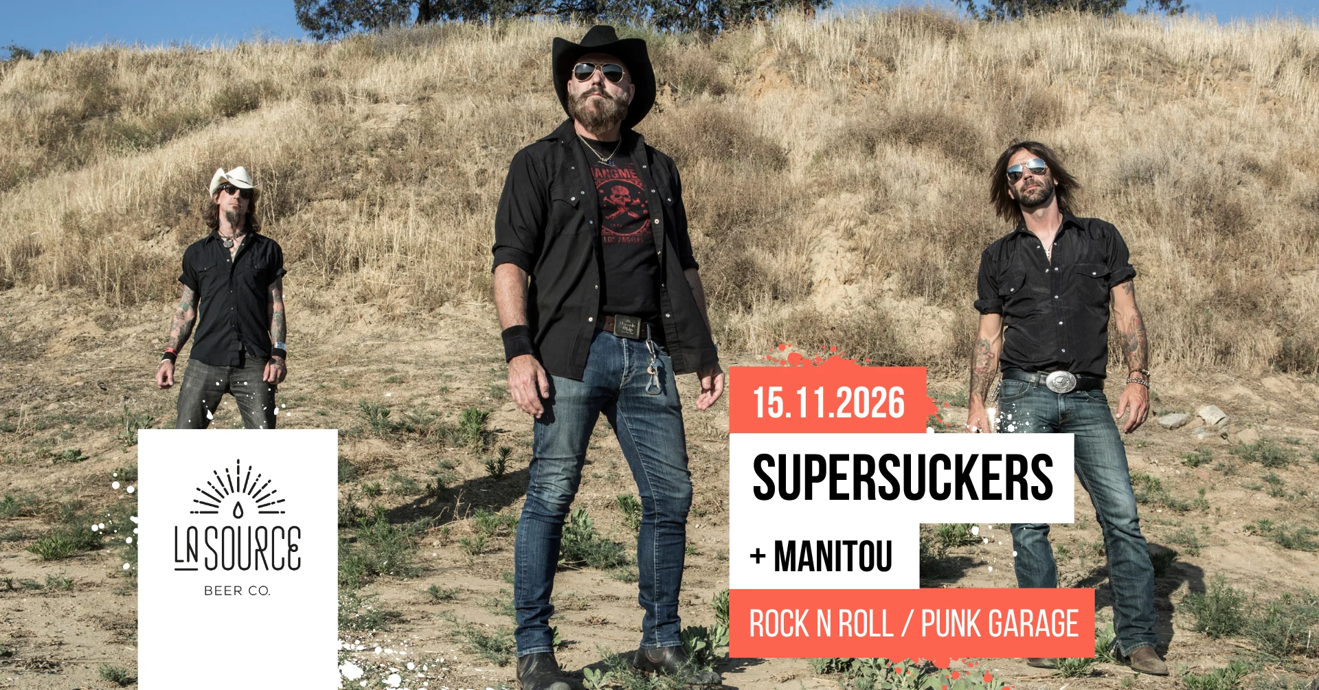 Supersuckers + Manitou