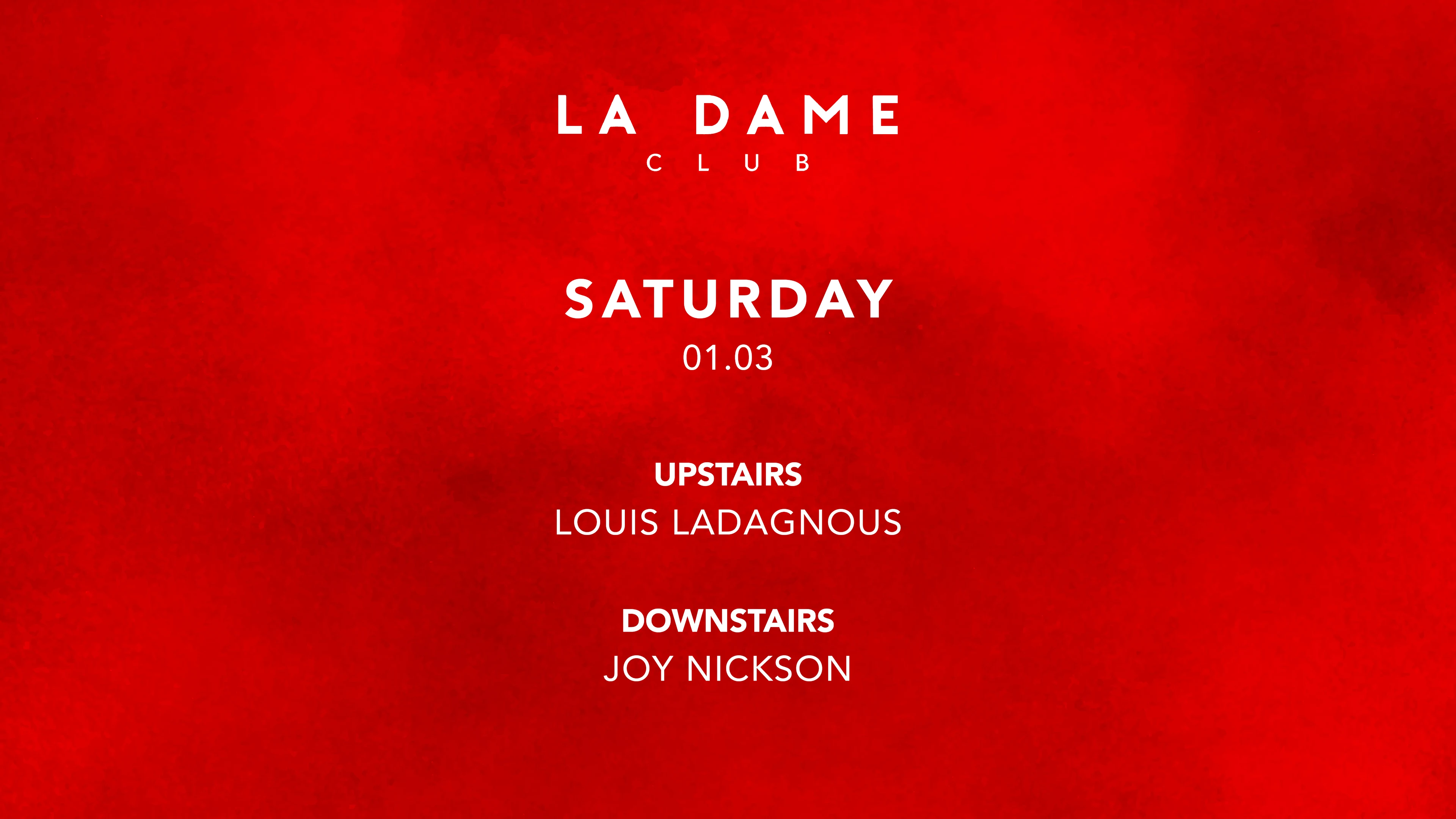 La Dame // Sam 01 Mars // Louis Ladagnous - Joy Nickson