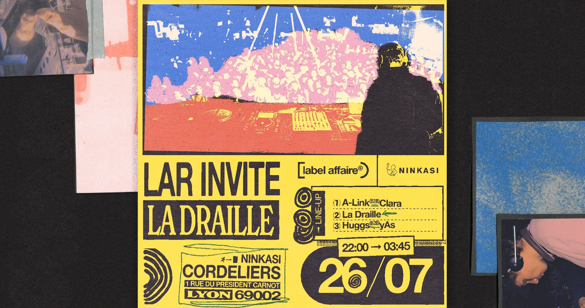 Label Affaire Invite La Draille