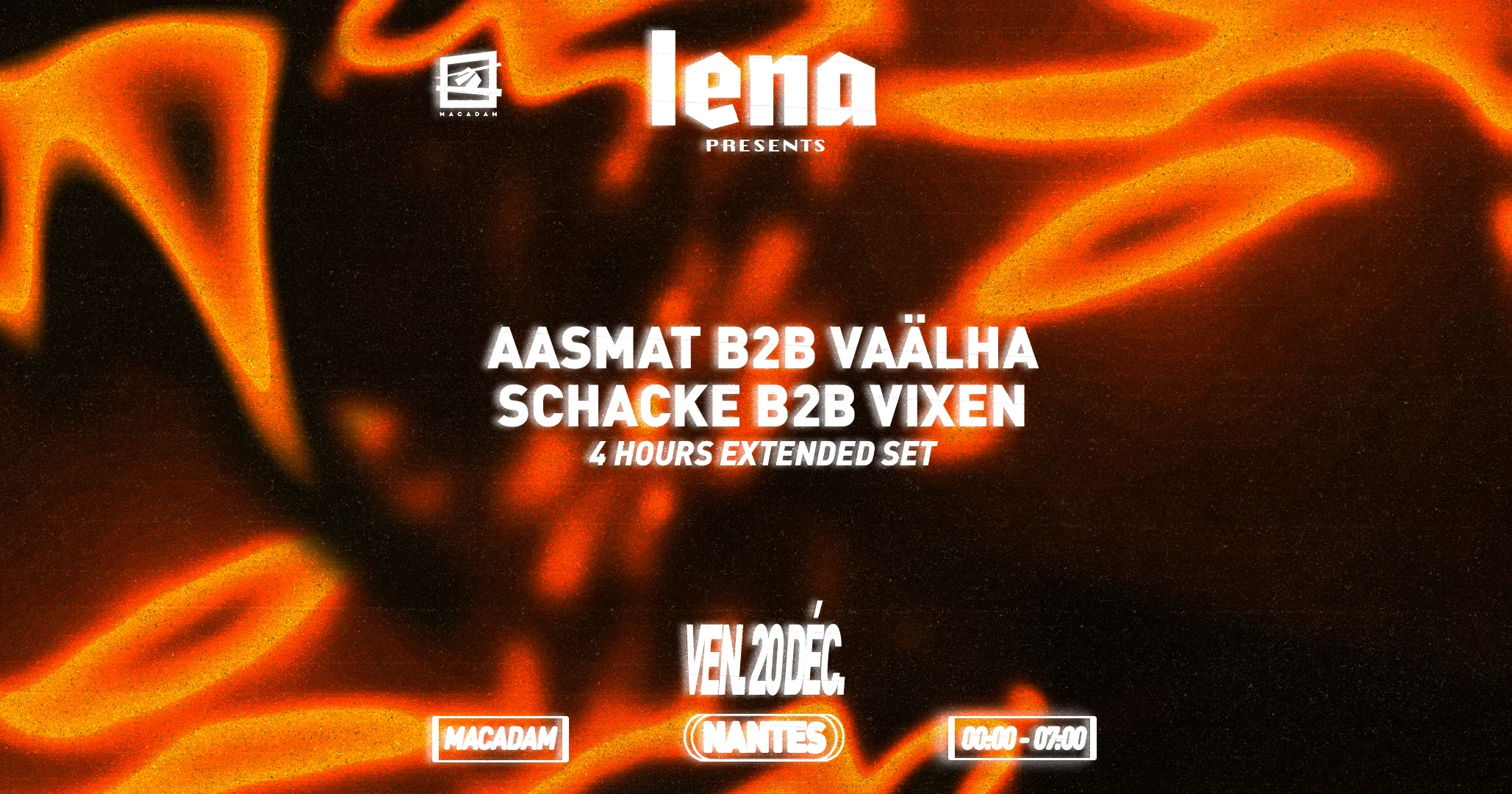 Lena | Macadam - Schacke B2b Vixen (4h Extended Set) & More