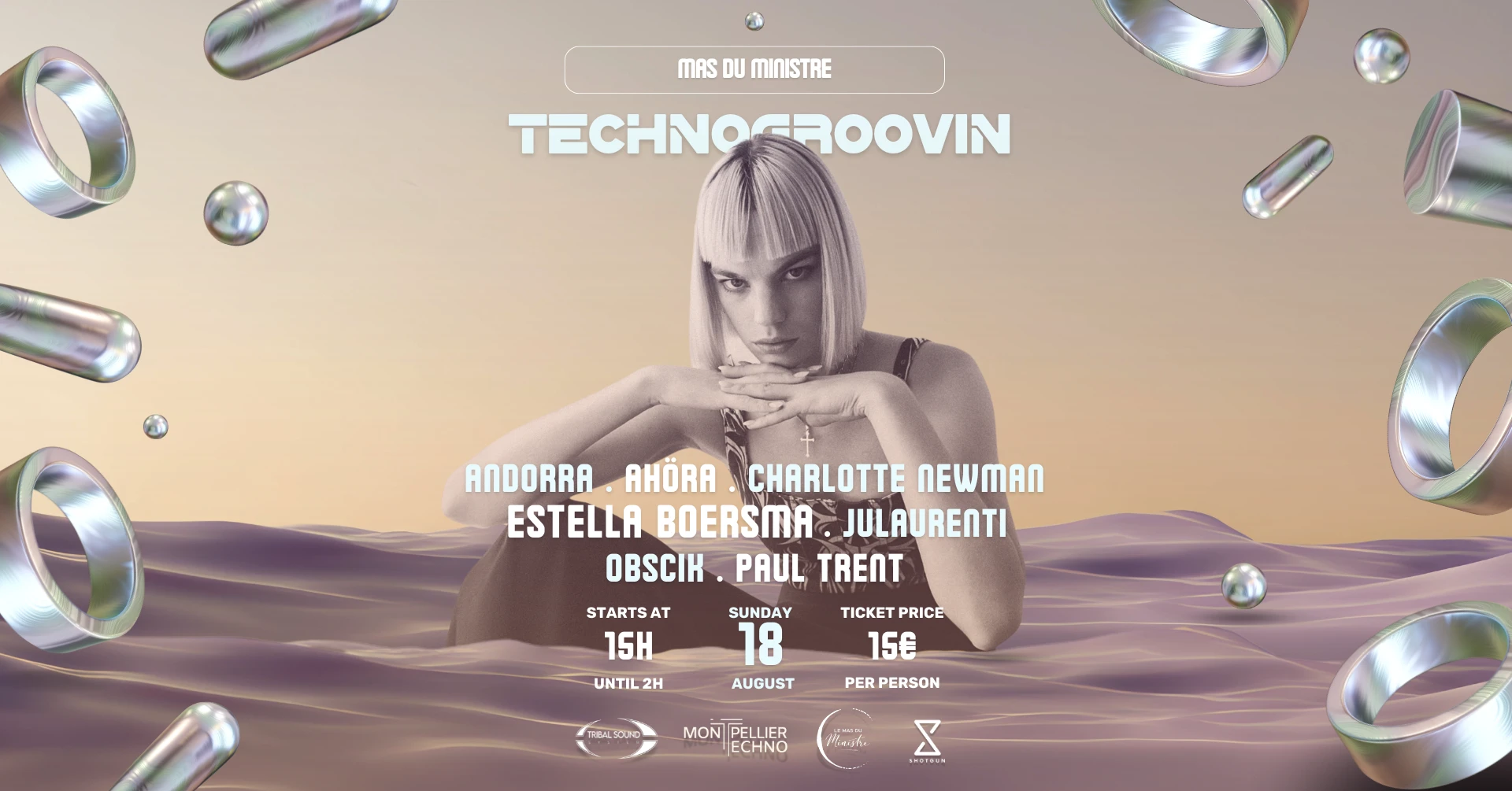 Technogroovin | Guest Estella Boersma | Mas Du Ministre