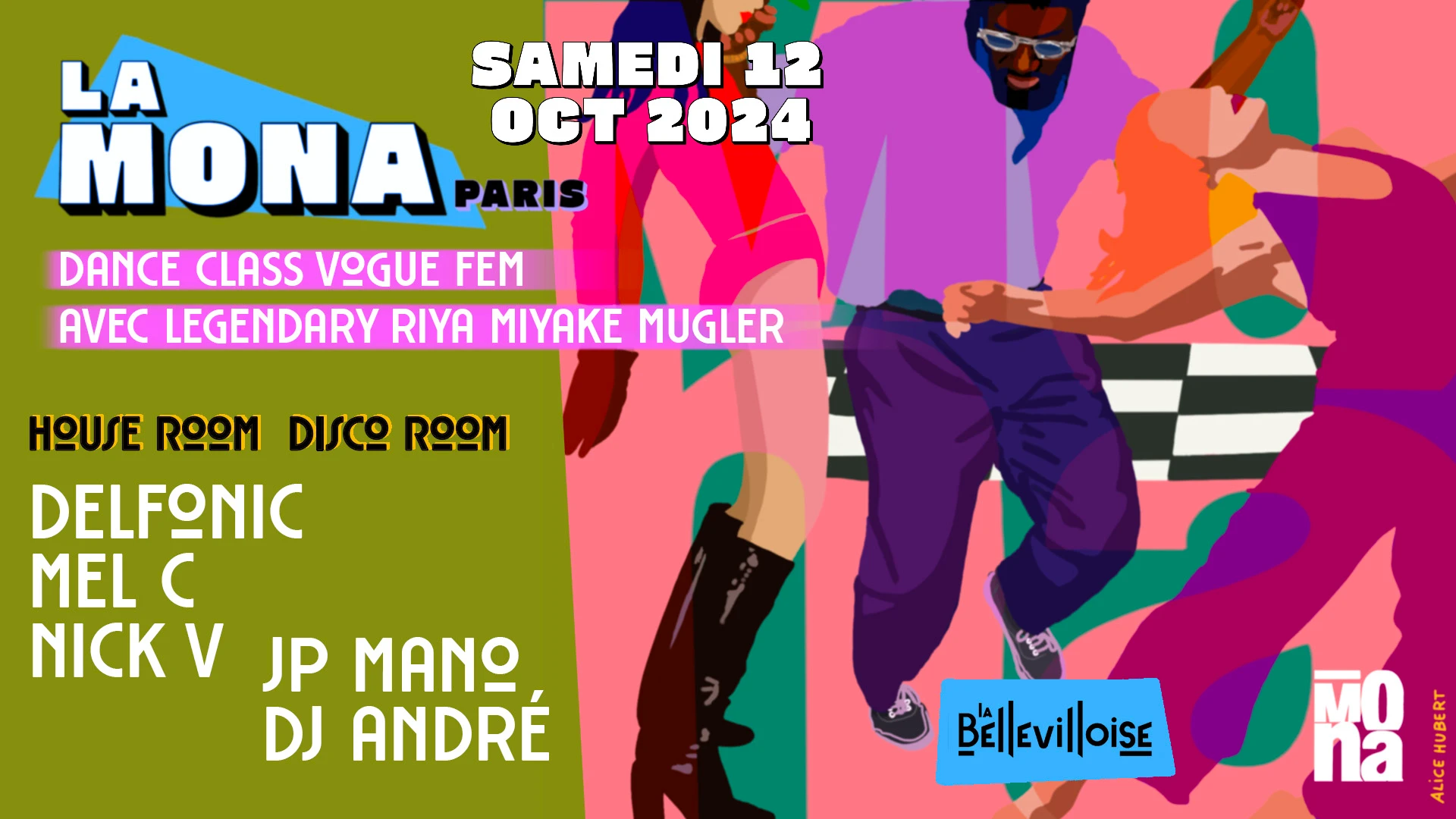 La Mona W/ Delfonic, Mel C, Nick V, Jp Mano ...