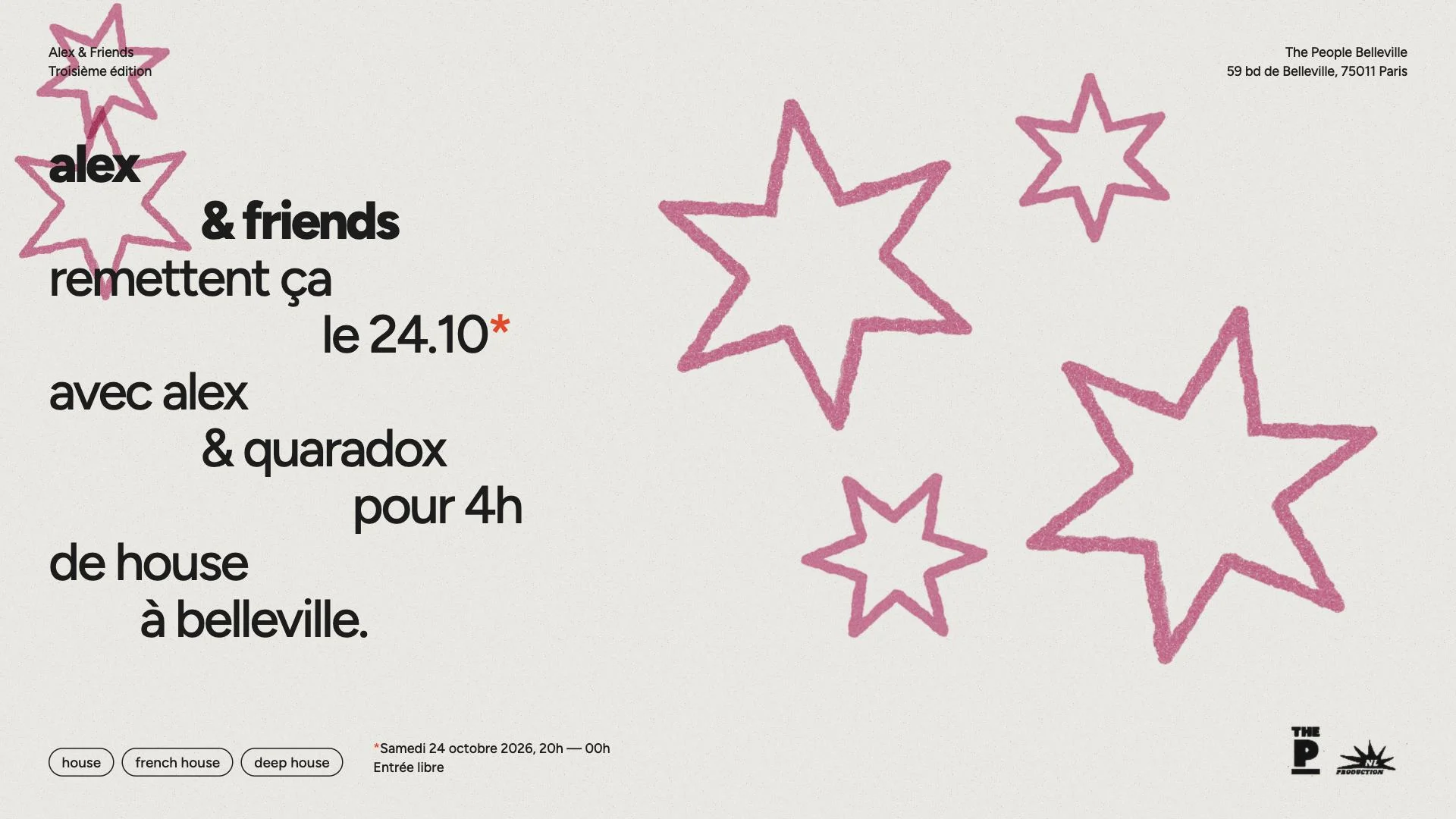 Alex & Friends 3 X The People Belleville