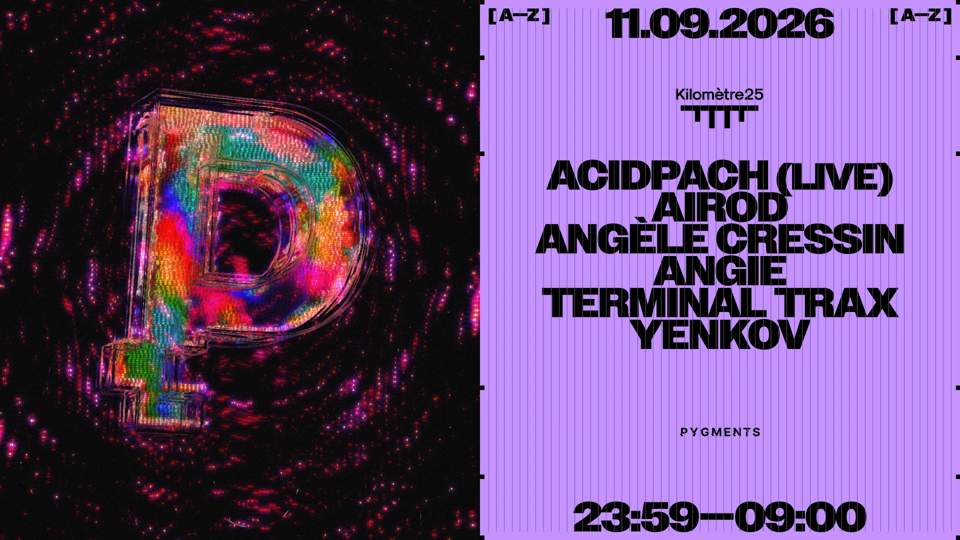 Pygments : Airod, Acidpach, Yenkov, Terminal Trax & More