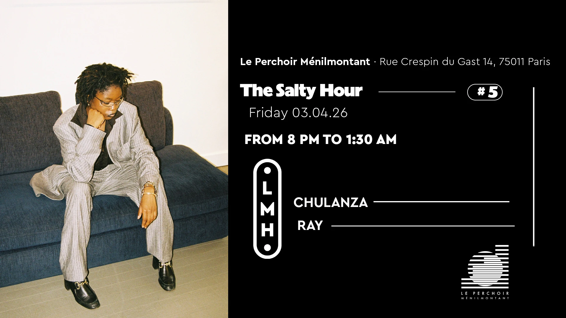 The Salty Hour #5 / Le Perchoir Ménilmontant