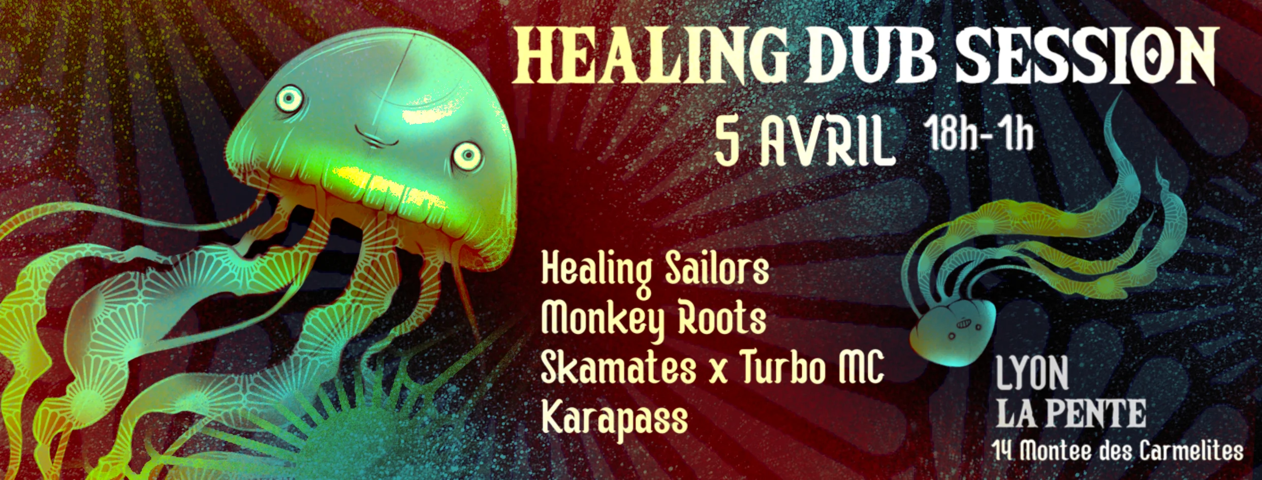 Healing Dub Session W/ Monkey Roots, Skamates & More
