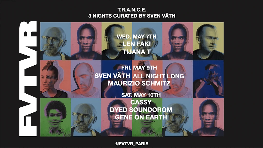 Cassy, Dyed Soundorom, Gene On Earth - By Sven Väth