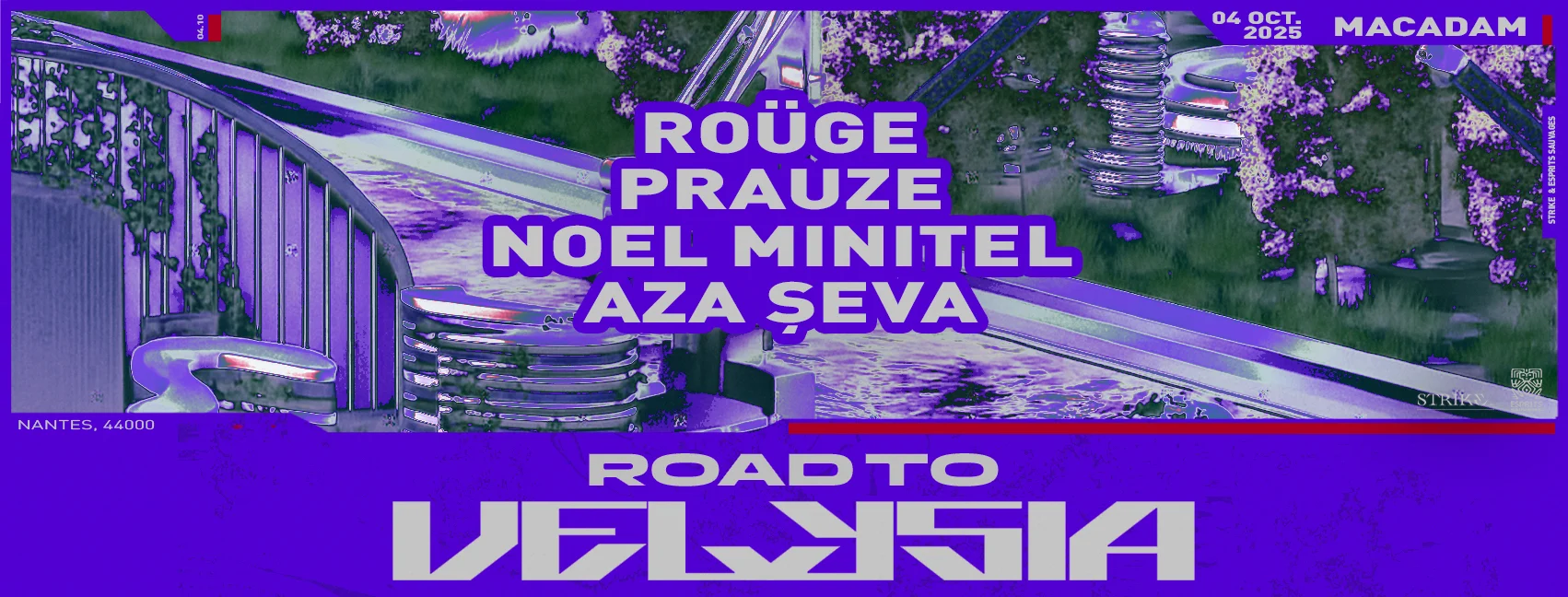 Road To Velysia, Macadam - Roüge, Prauze, Noel Minitel