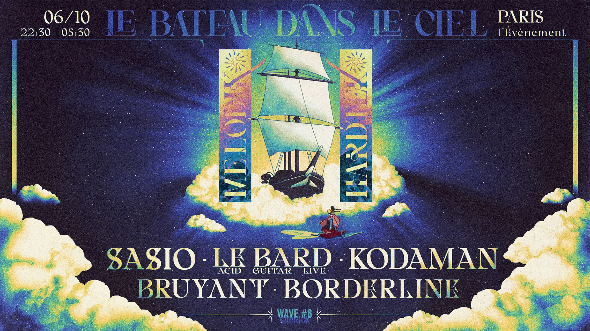 Wave #8 : Le Bateau Dans Le Ciel