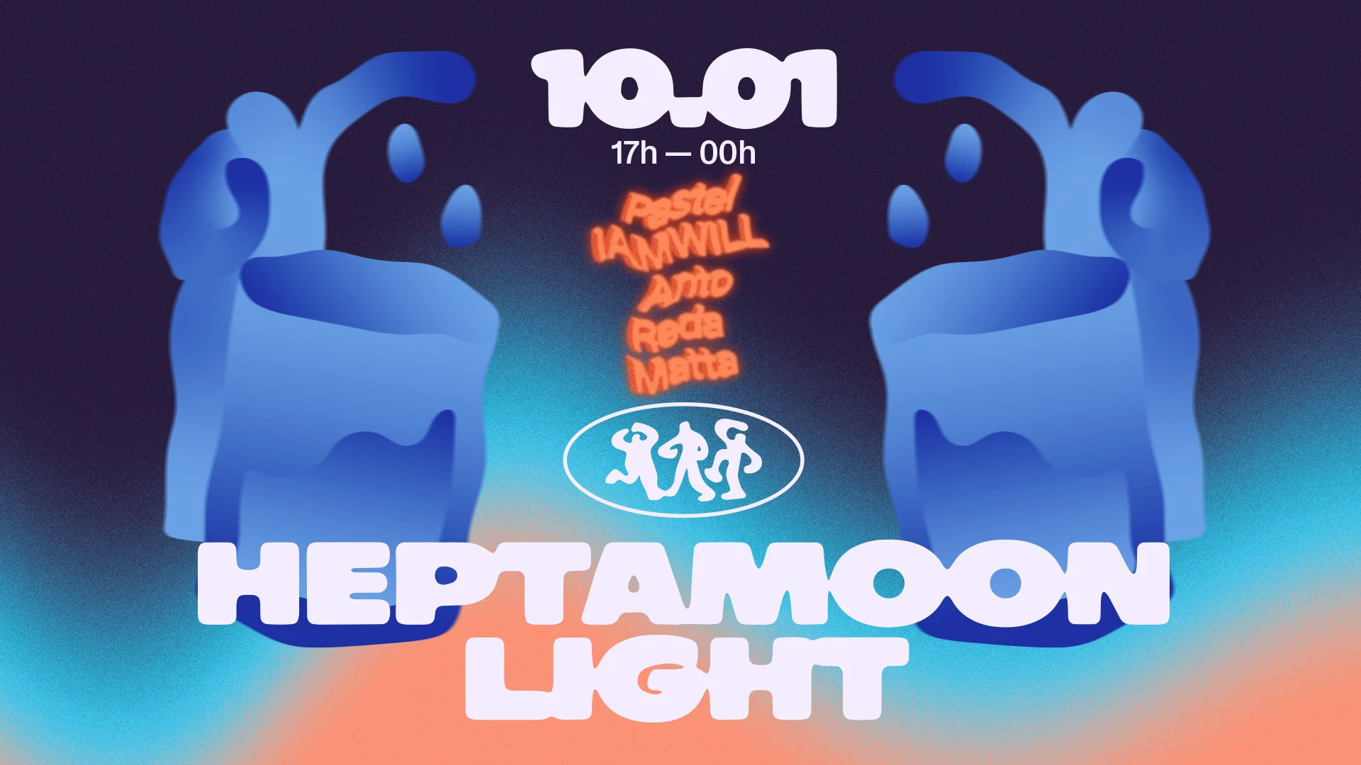 Heptamoonlight W/Pastel, Anto, Iamwill, Matta, Reda