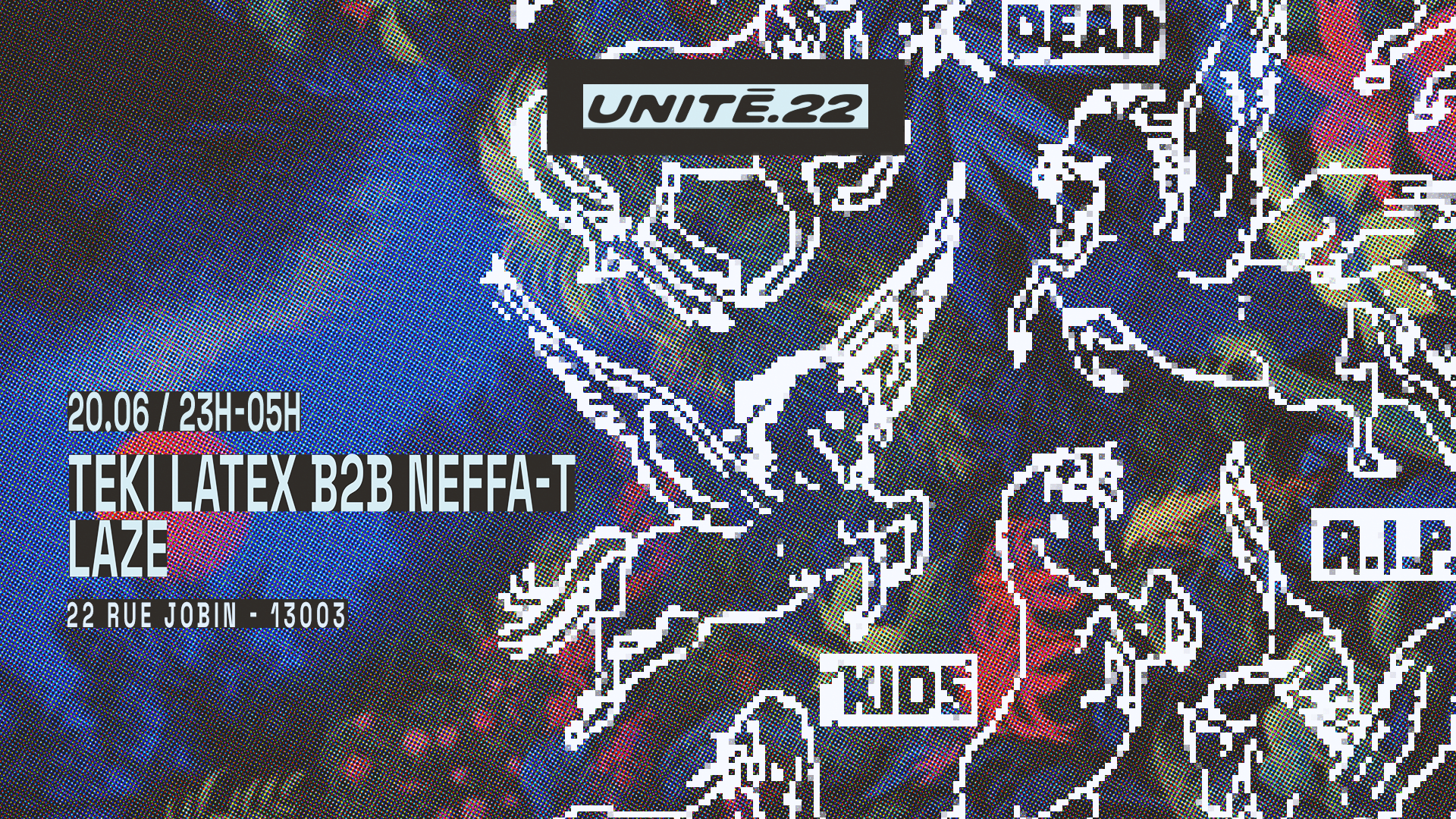 Unité.22 : Teki Latex B2b Neffa-T, Laze