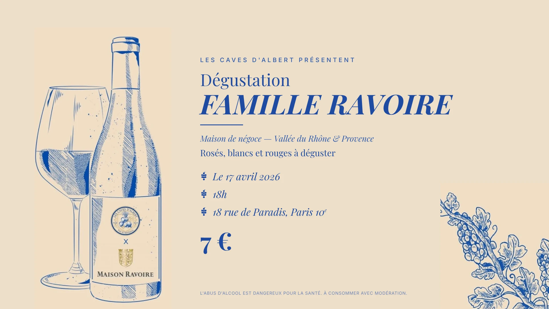 Dégustation Famille Ravoire