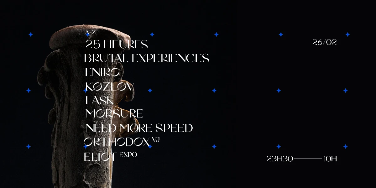 Trikar Invite: Køzløv - Morsure - |Brut|Al Experiences - Orthodox Vj
