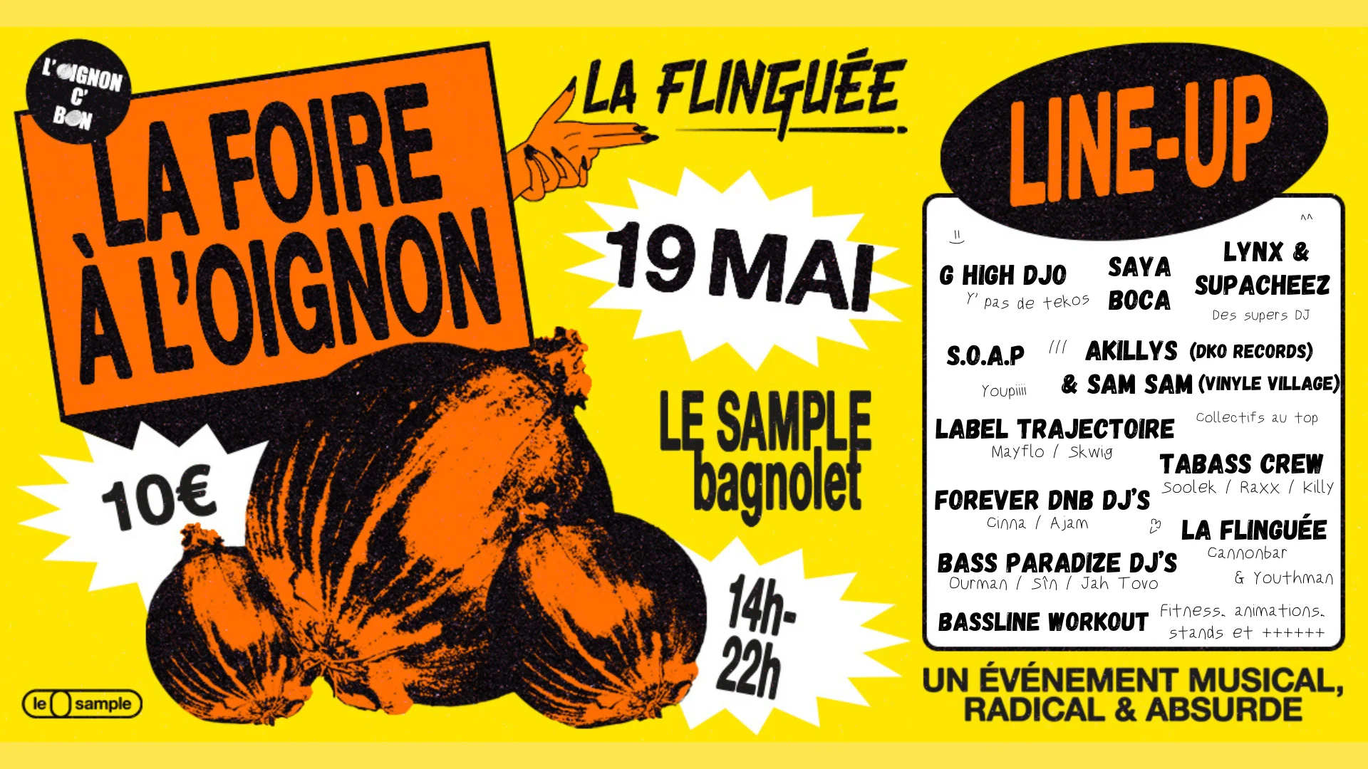 La Flinguée X Le Sample - La Foire À L'oignon