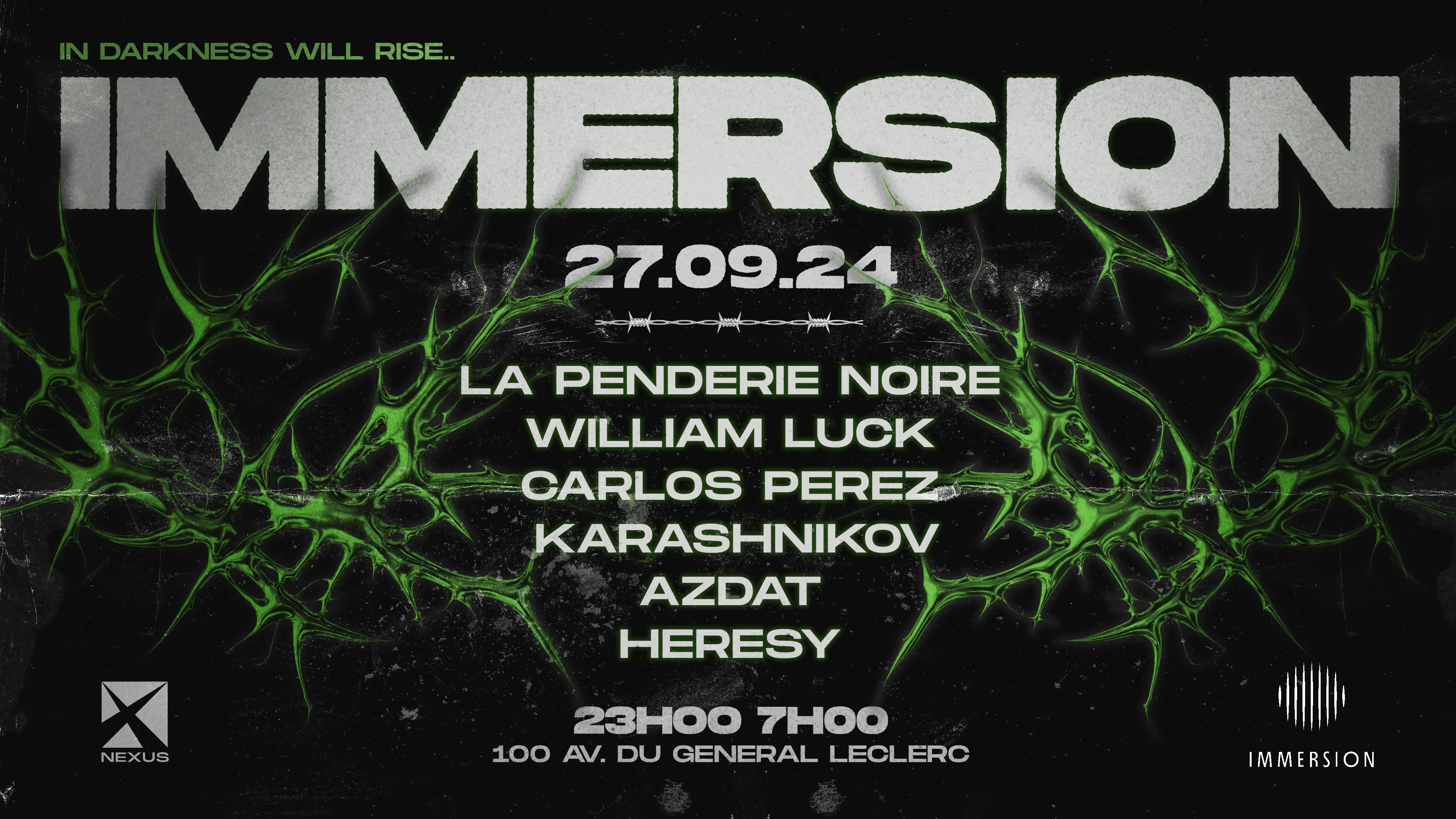 Immersion : La Penderie Noire | William Luck | Karashnikov