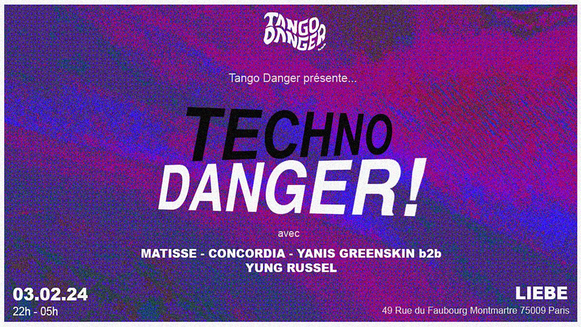 Techno Danger! - Tango Danger & Friends X Liebe