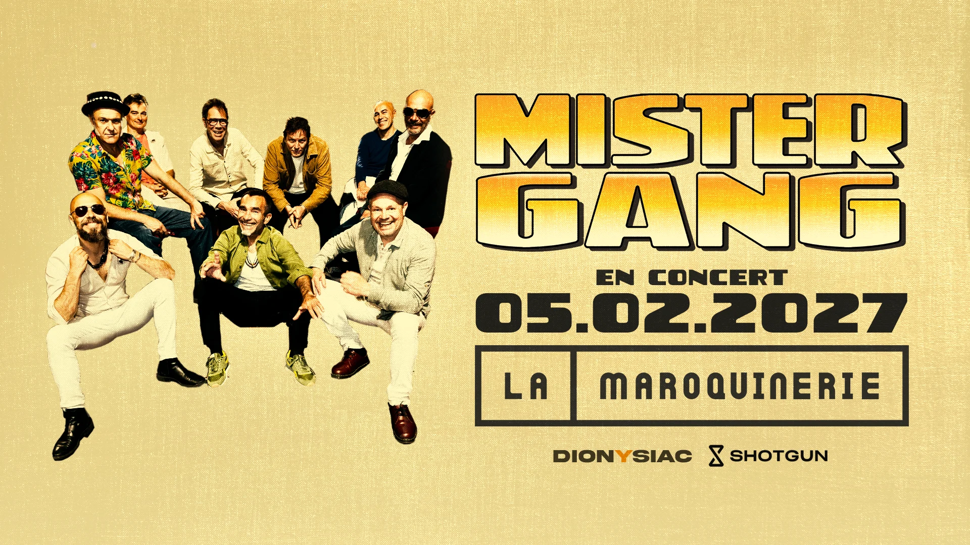 Mister Gang - La Maroquinerie, Paris