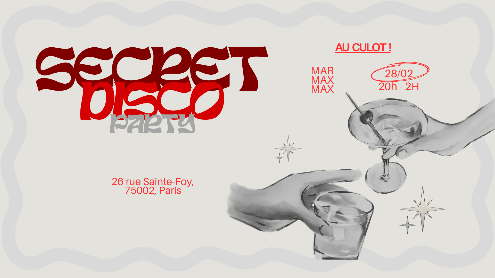 Secret Disco Party