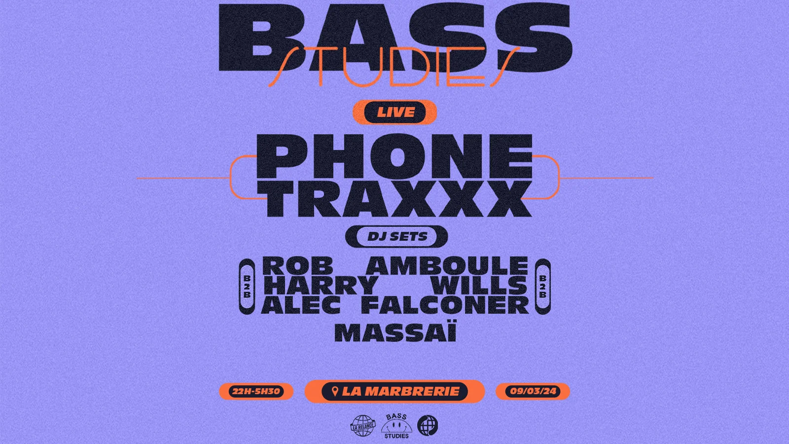 Bass Studies W/ Phone Traxxx (Live), Massaï