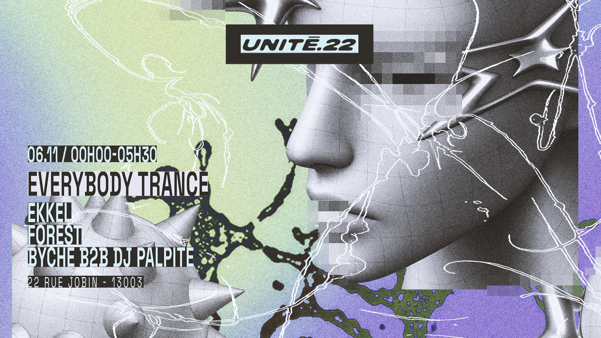 U.22 X Everybody Trance : Ekkel, Forest, Byche, Dj Palpite