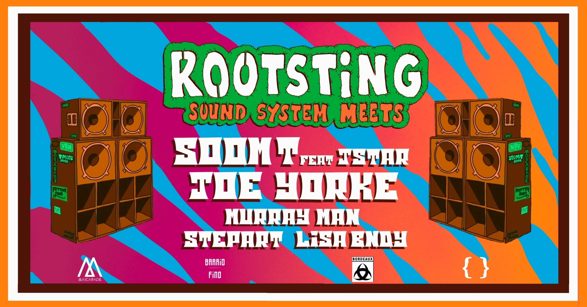 Rootsting Meets Soomt Joe Yorke Murray Man Stepart Lisa Bndy