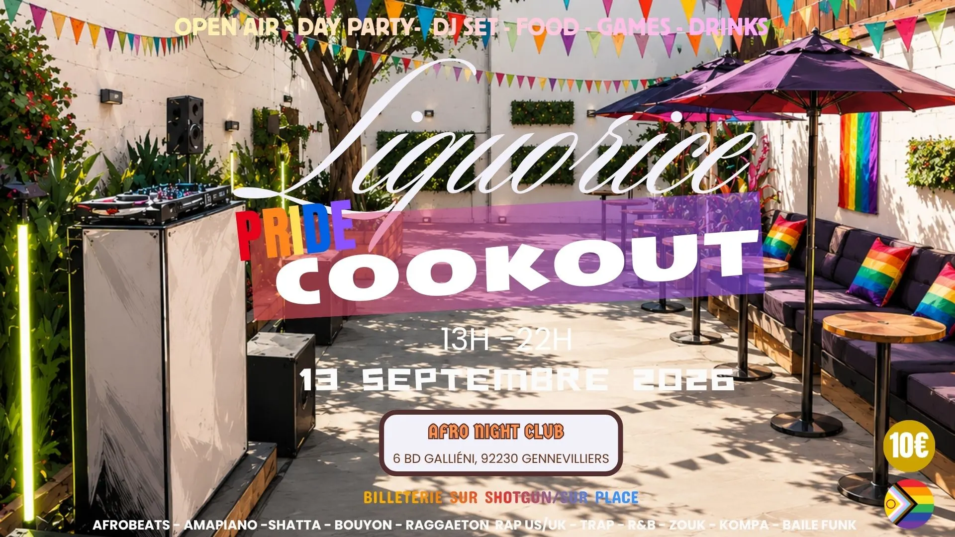 Liquorice - Pride Cookout (Global Black Pride Edition)