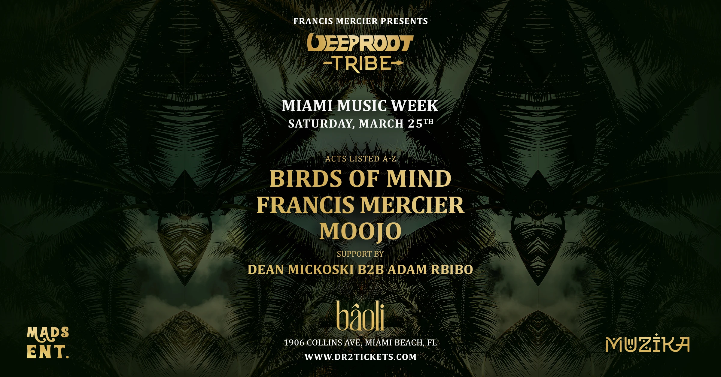 Deep Root Miami Music Week At Baoli Miami