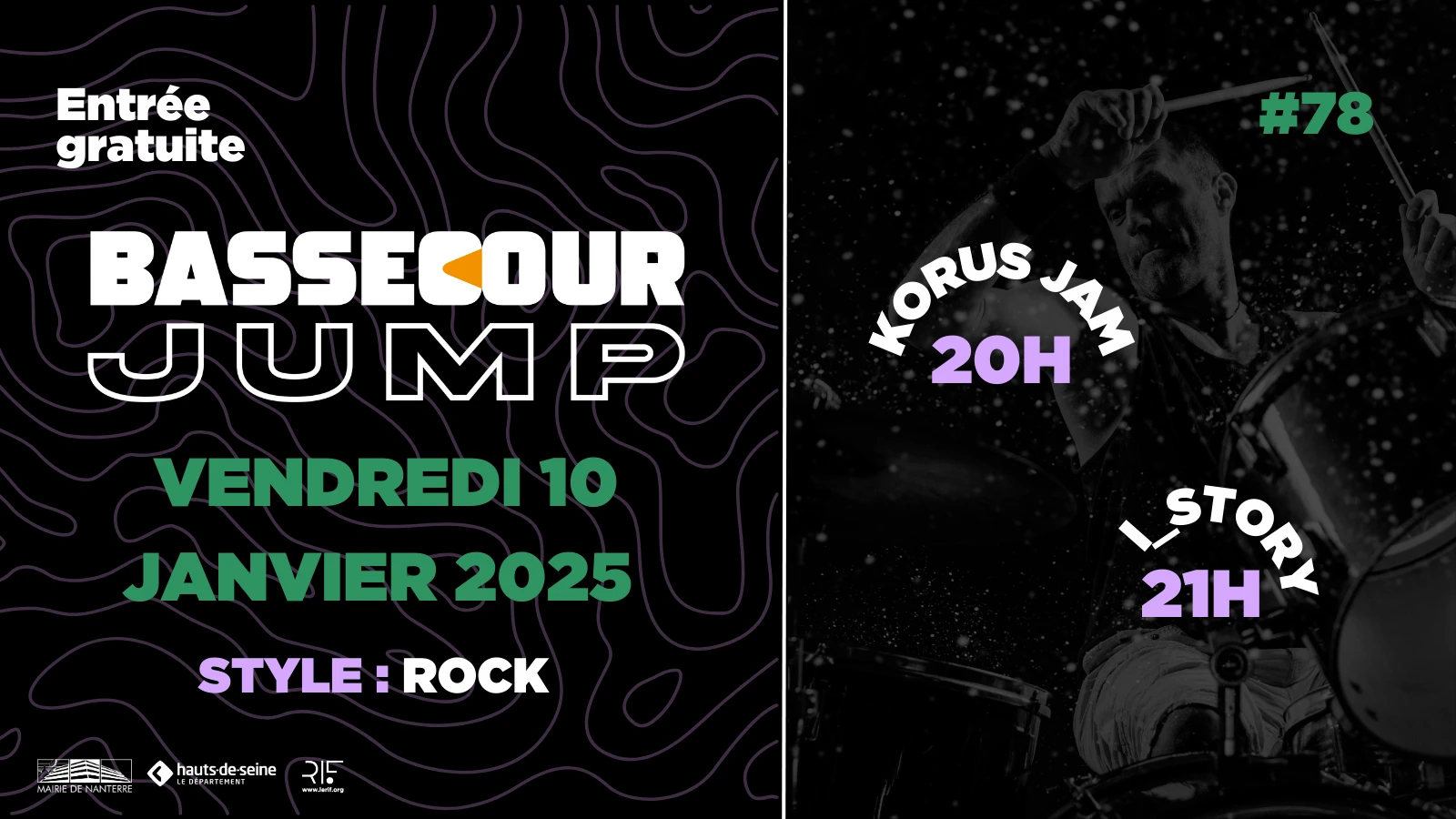 Bassecour Jump #78 W/ Korus Jam & I-Story