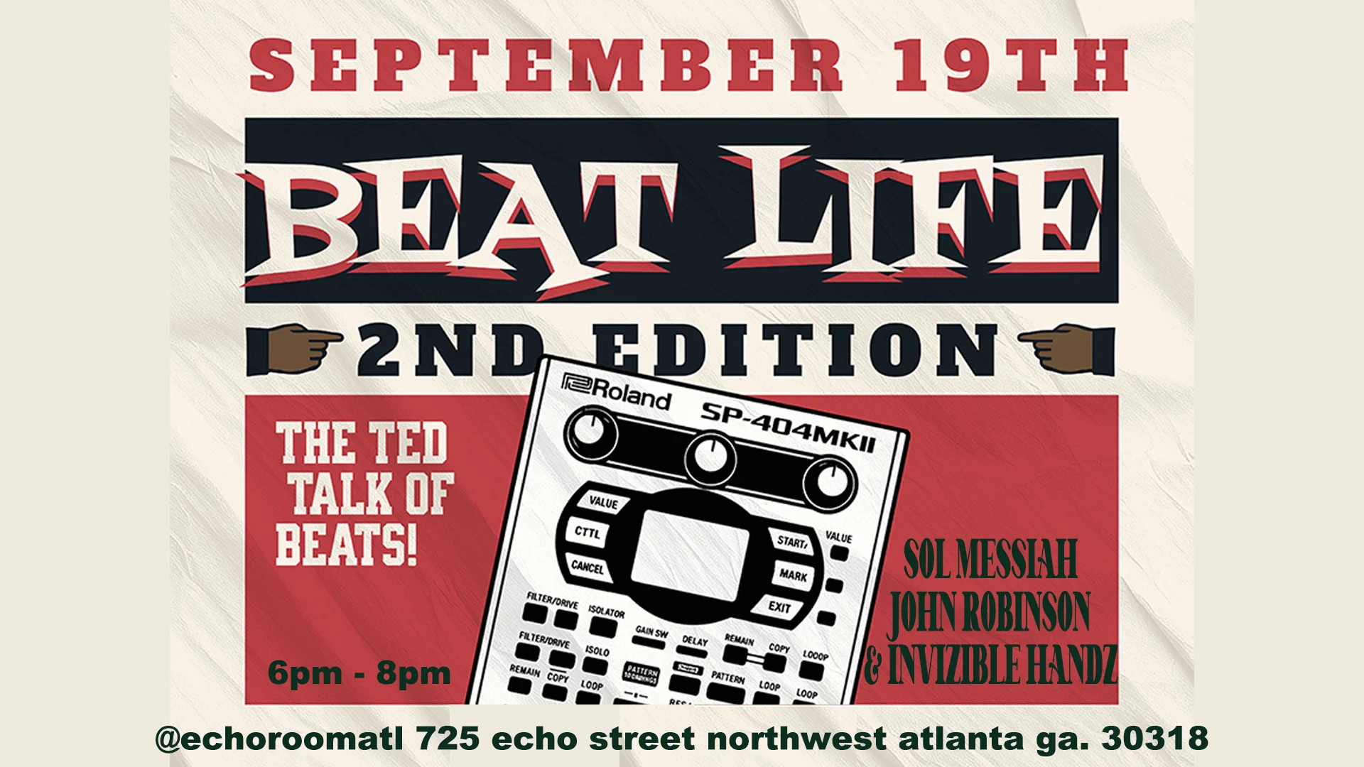 Beat Life: A Ted Talk Of Beats
