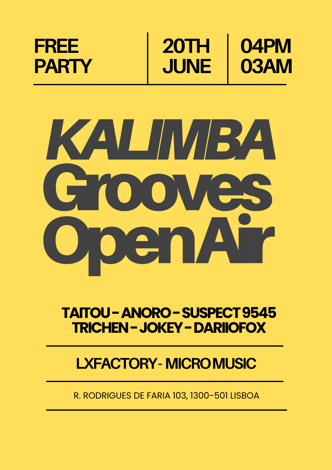 Kalimba Grooves Open Air