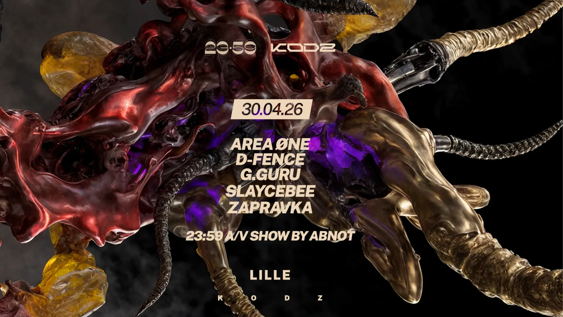 Kodz X 23:59 : Zapravka, D-Fence, Area One & More