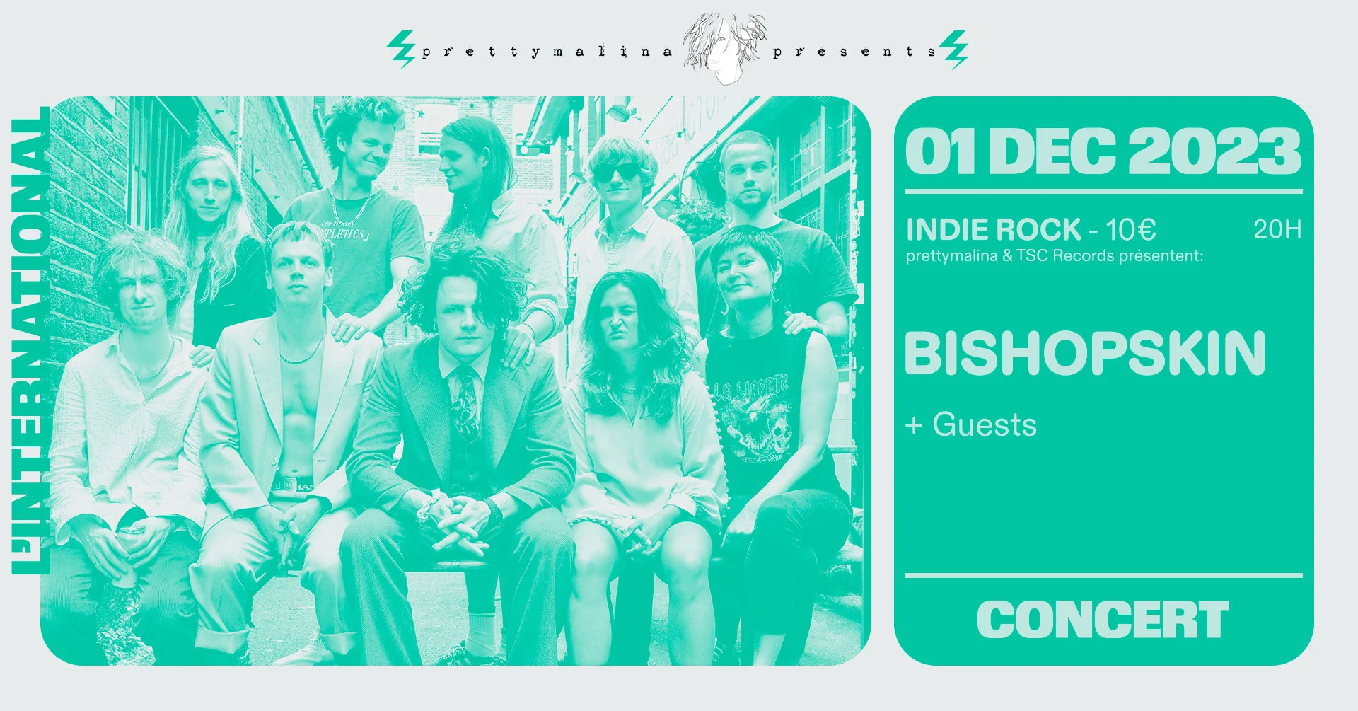 Bishopskin En Concert ! + Guest
