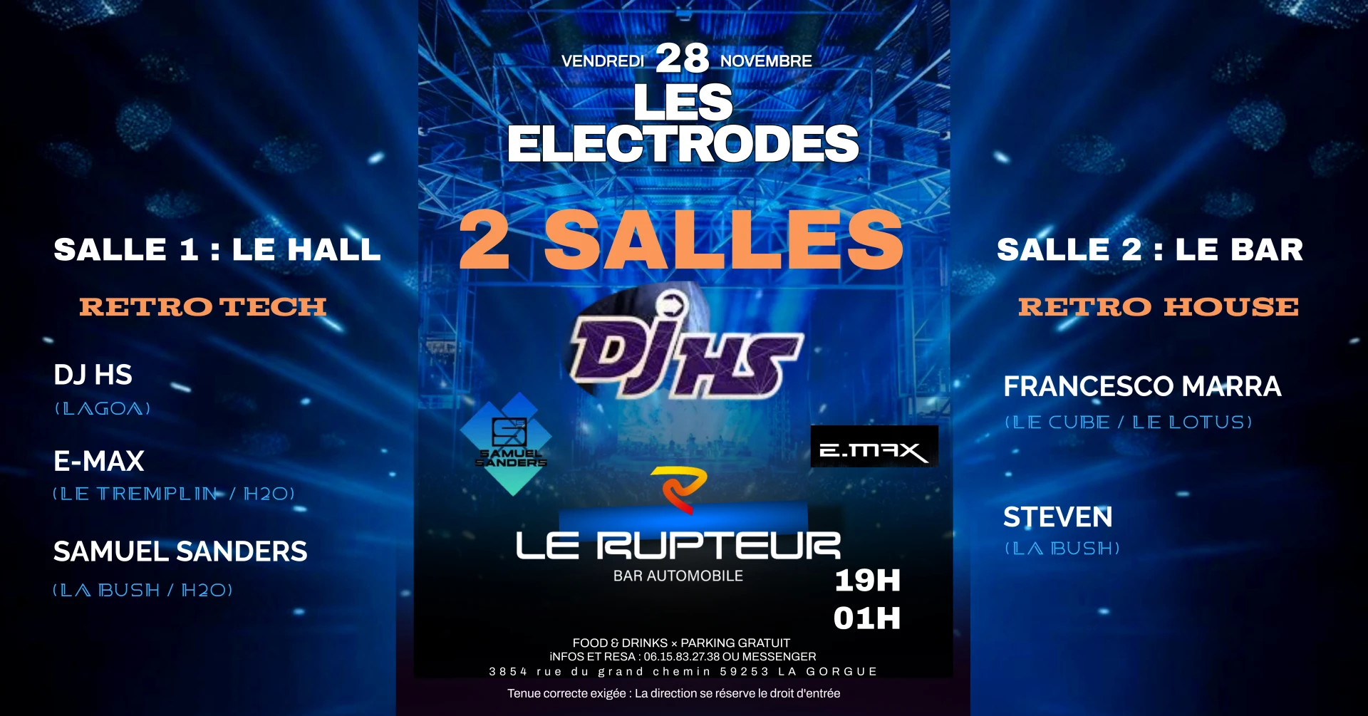 Les Electrodes By Le Rupteur Dj Hs / Samuel Sanders / E-Max