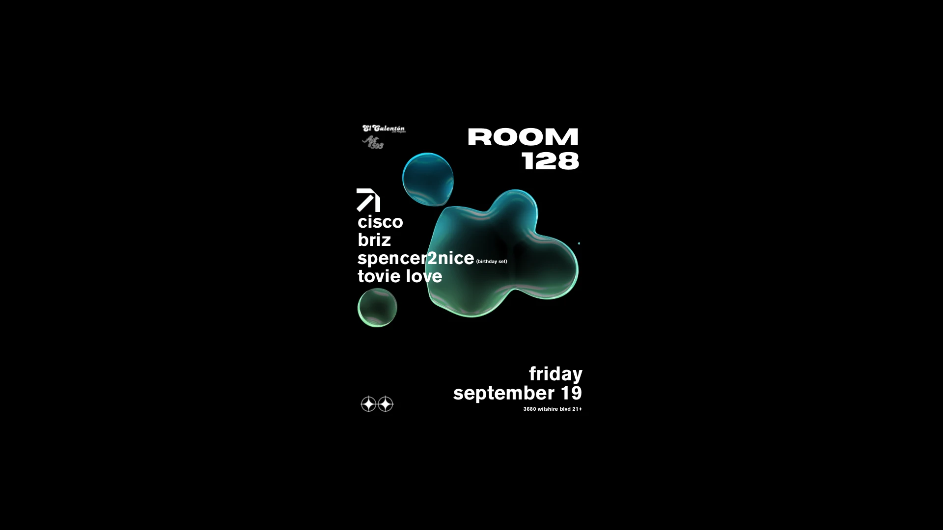 Room 128 : Spencer2nice Bday