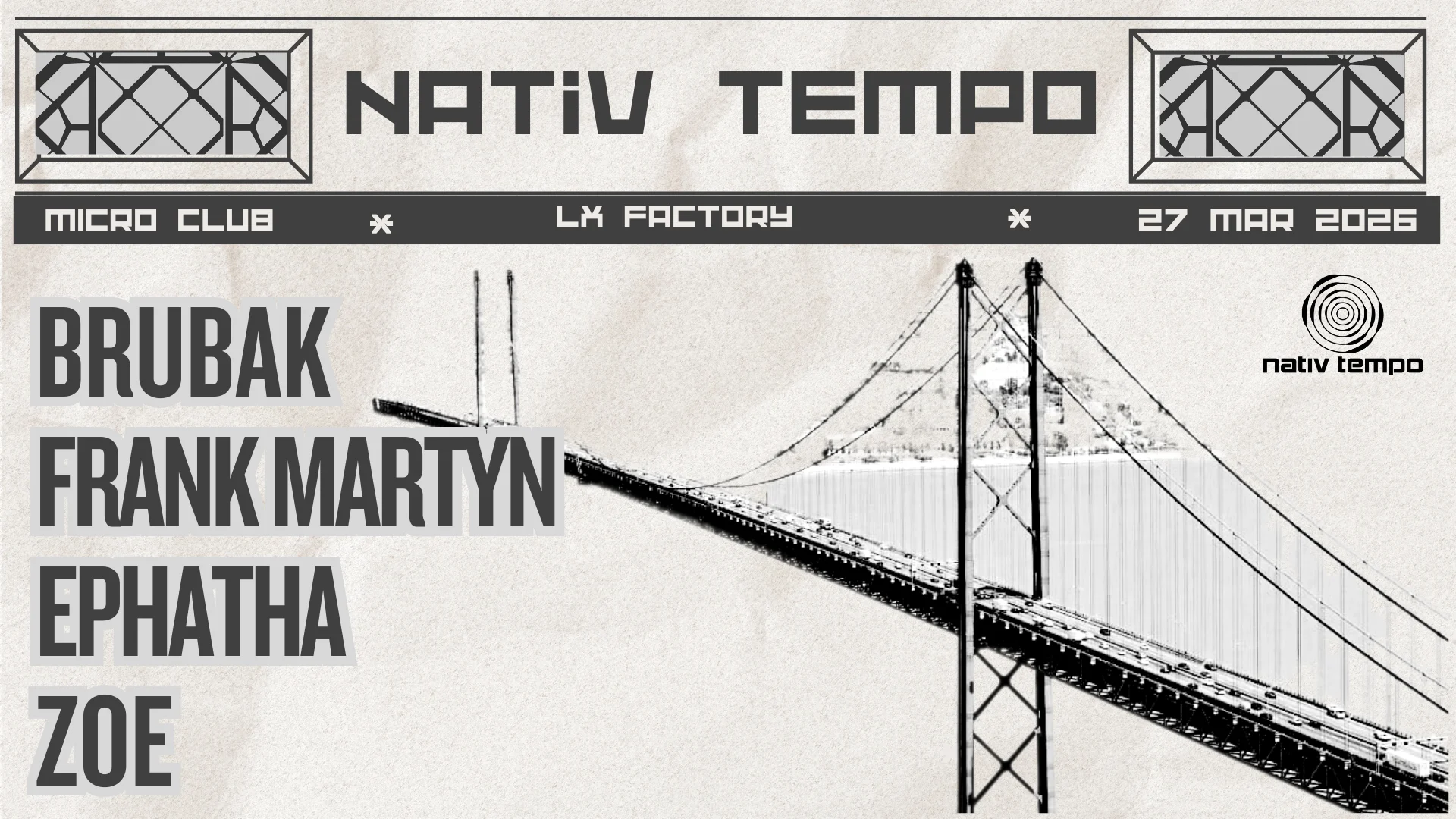 Nativ Tempo At Microclub Whit |Zoe|Ephata|Frank M|Brubak|