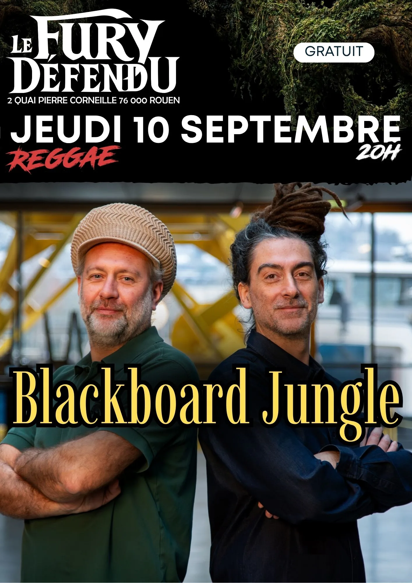 Soirée Reggae - Blackboard Jungle
