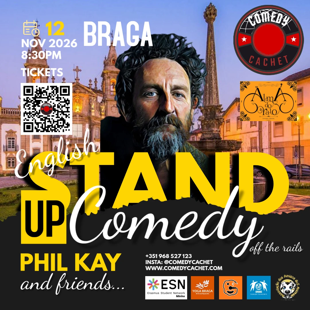 English Stand Up Comedy - Phil Kay - Live In Braga