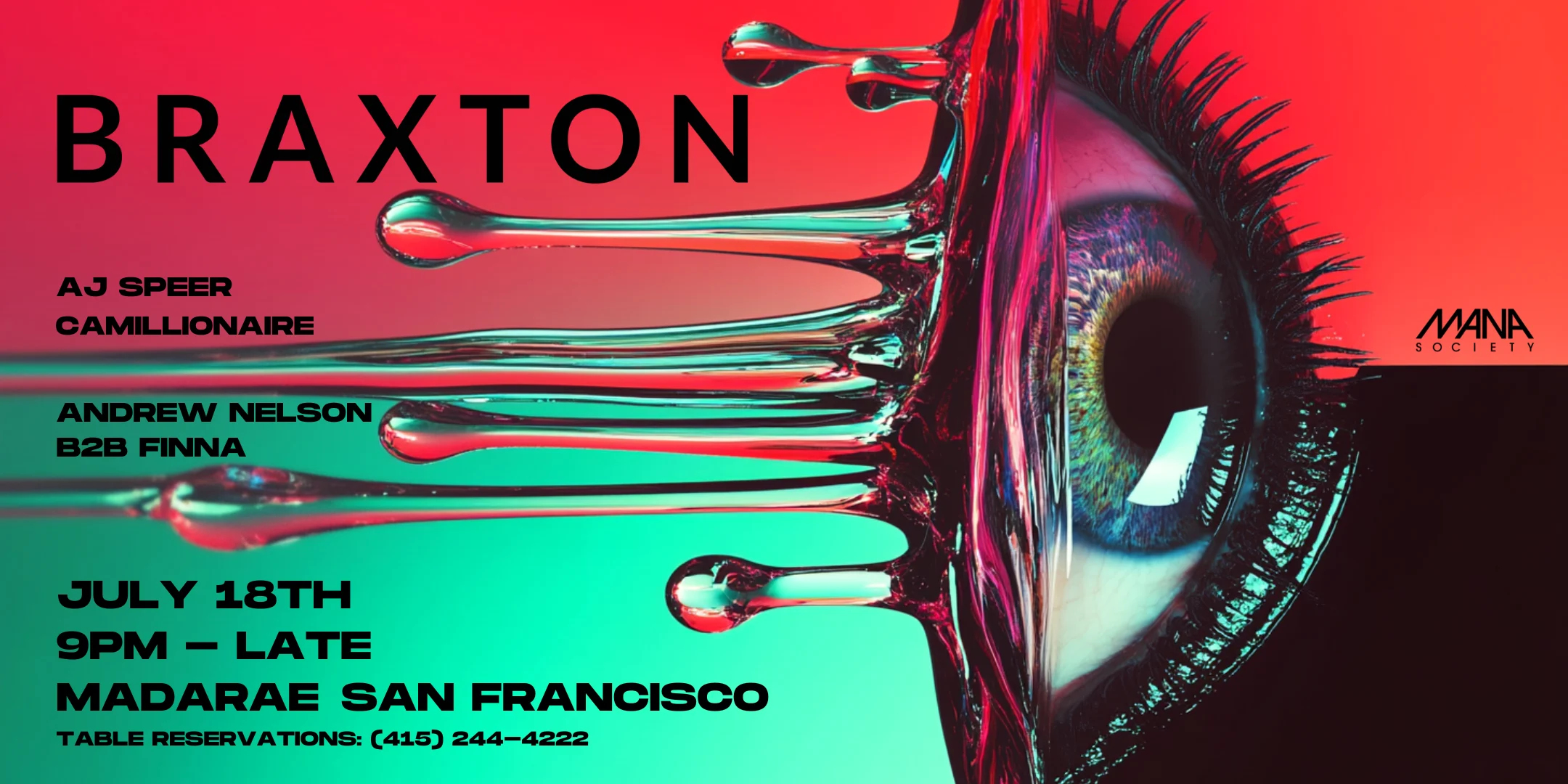 Braxton [Anjunadeep] At Madarae San Francisco