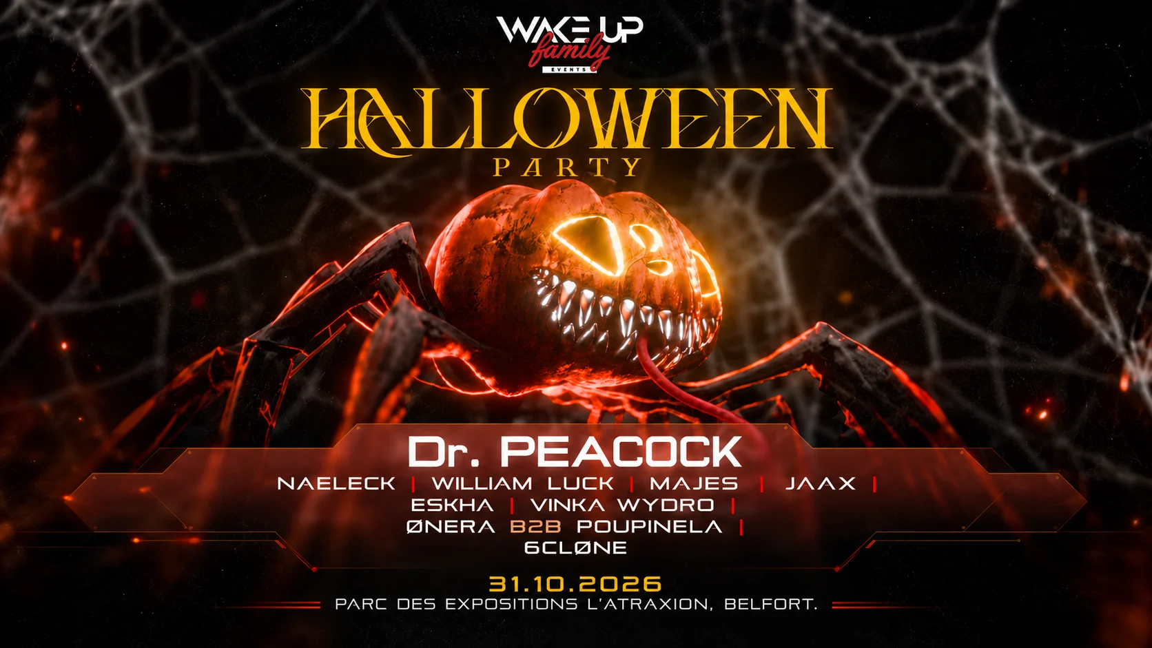 Wake Up Family - Halloween Party
