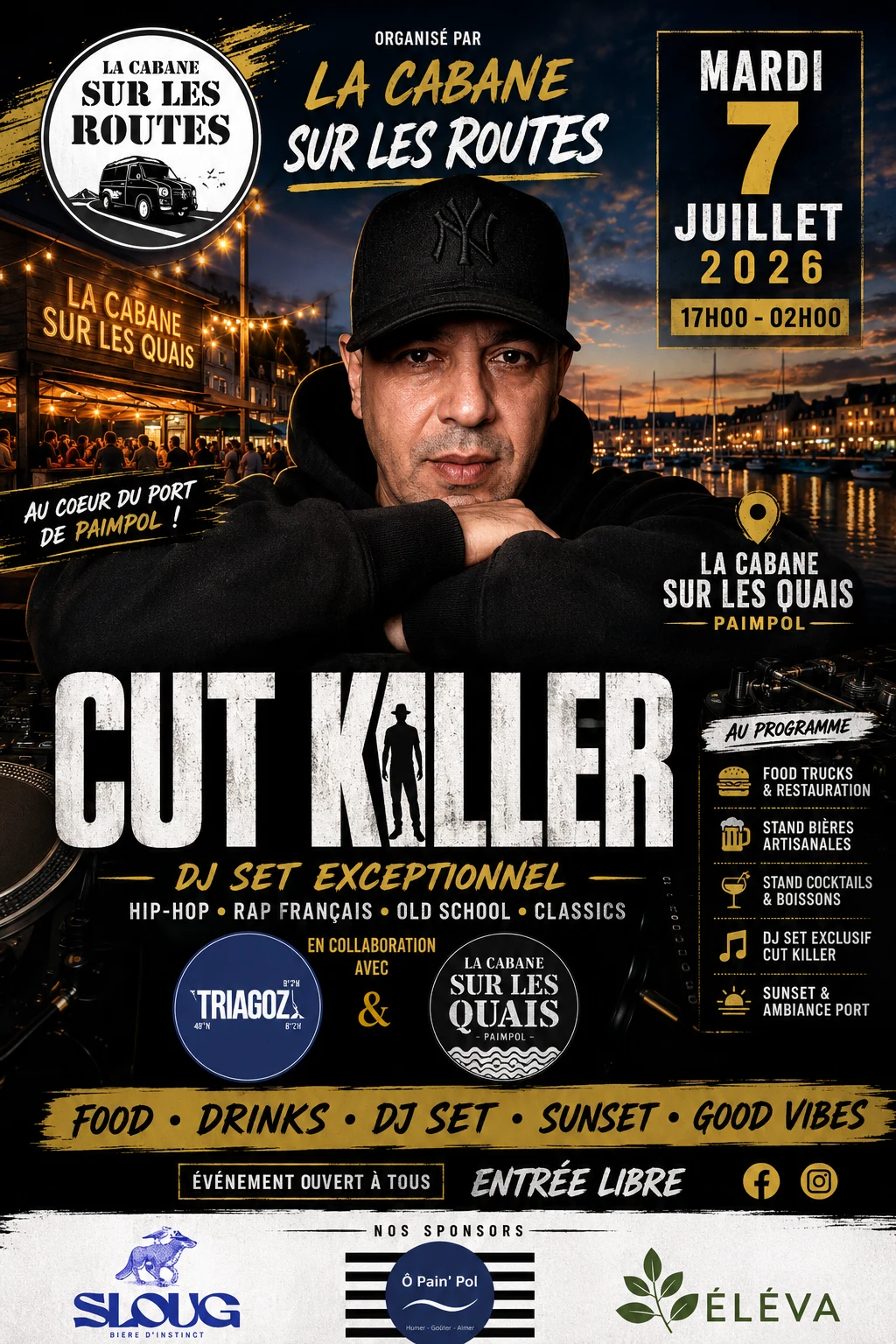 Dj Cut Killer A La Cabane Sur Les Quais