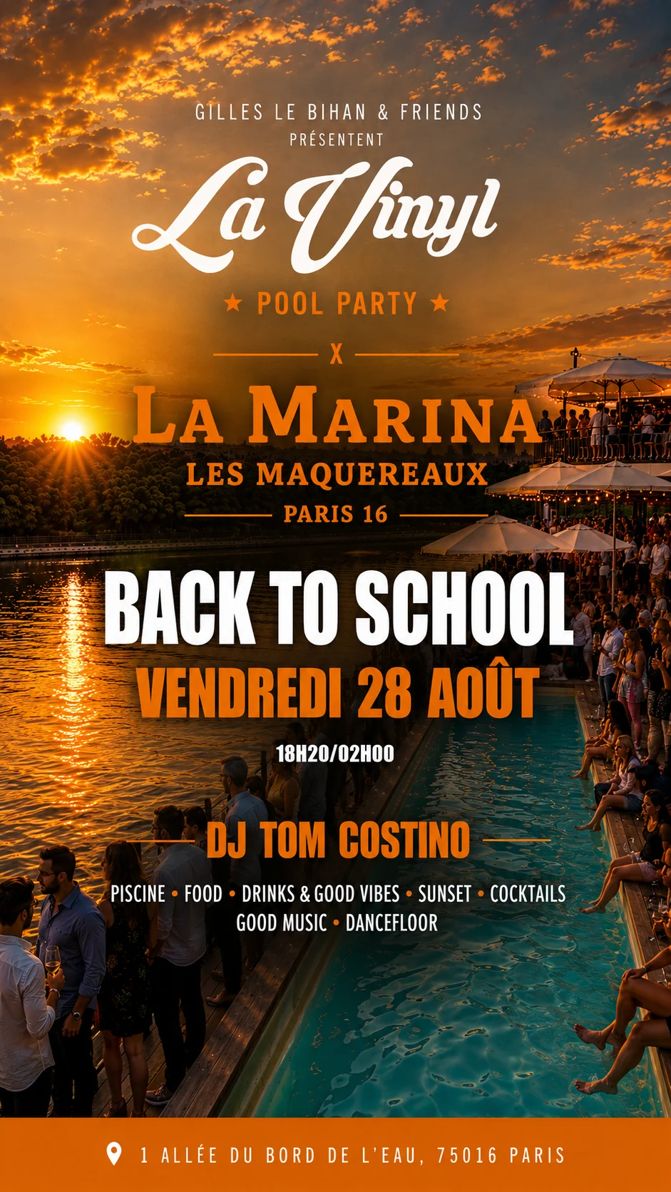 La Vinyl À La Marina Vend 28 Aout Avc T Costino